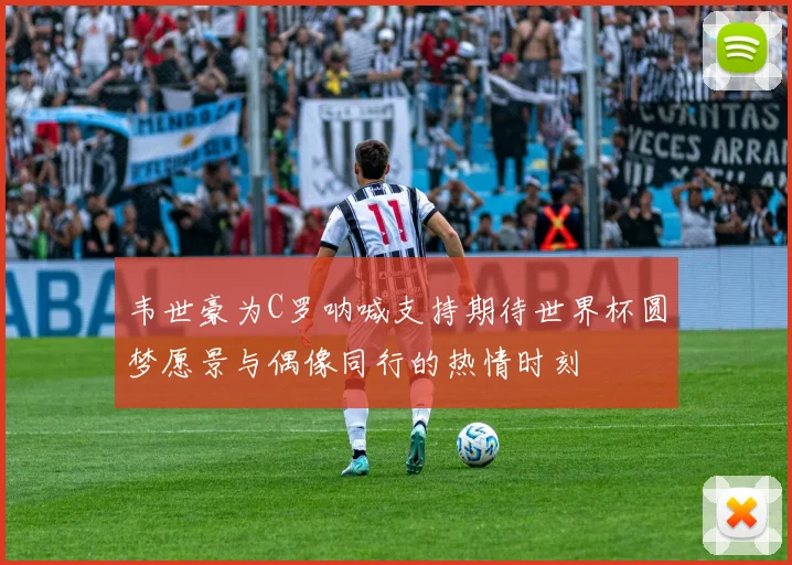 韦世豪为C罗呐喊支持期待世界杯圆梦愿景与偶像同行的热情时刻
