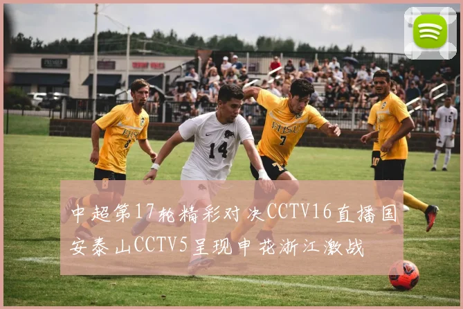 中超第17轮精彩对决CCTV16直播国安泰山CCTV5呈现申花浙江激战