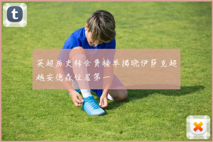 英超历史转会费榜单揭晓伊萨克超越安德森位居第一